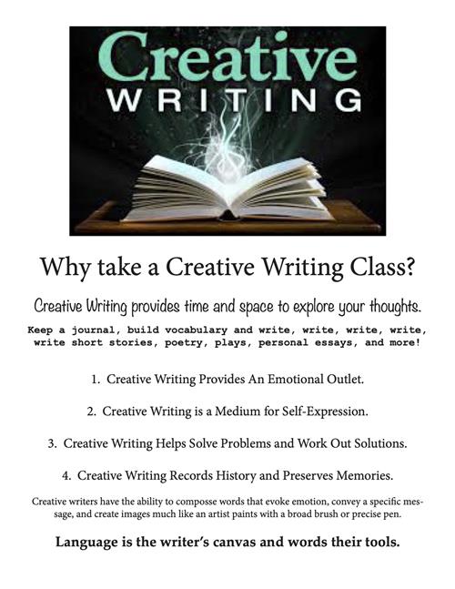 creative writing high school